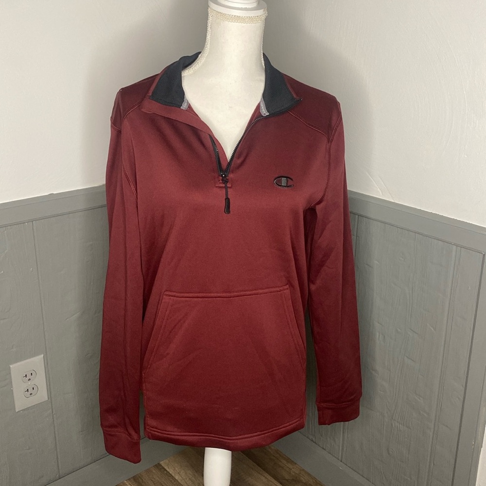 Woman’s Small Maroon Quarter Zip Up